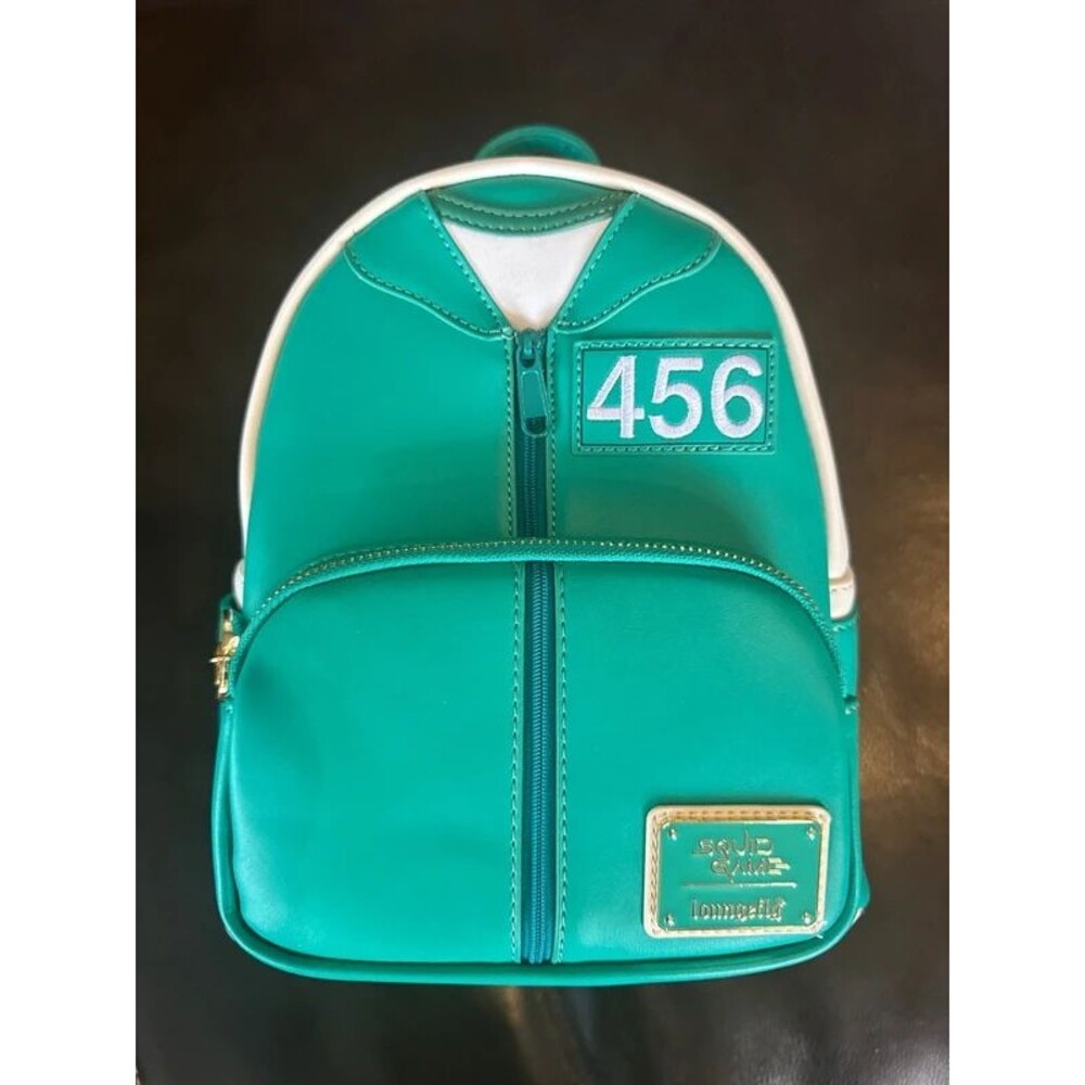 Loungefly x Netflix Squid Game Player 456 Cosplay Mini Backpack NWT